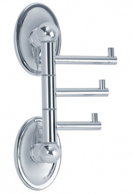 Крючок тройной поворотный VR.BNR-7835.СR Bonjour Cromo Veragio фото в интернет-магазине Русалия