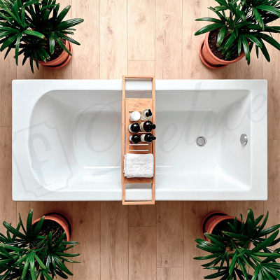 Ванна из литьевого мрамора Delice Scandi 160х70 глянцевая DLR330024-G фото в интернет-магазине Русалия