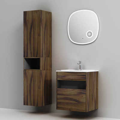 M8FFUX0601OF Func, База с нишей, 1 ящик (pull-out), 60 см, цвет дерево текстурир-ое Am.Pm фото в интернет-магазине Русалия