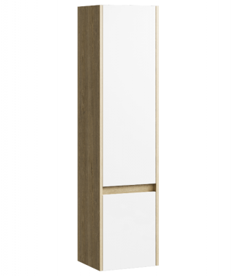 Подвесной пенал 35  дуб балтийский SIT0535DB  City Aqwella фото в интернет-магазине Русалия