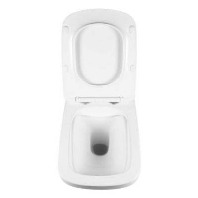 BOND F11-10 Унитаз подвесной безободковый с сиденьем с микролифтом фото в интернет-магазине Русалия