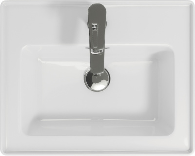 Раковина Crea 50 UM-CRE50/1 Cersanit фото в интернет-магазине Русалия