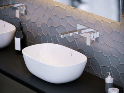 Смеситель для раковины встроенный Timo Selene хром (2071/00SM) фото в интернет-магазине Русалия