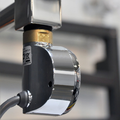 ТЭН ТЕРМИКОМ со светодиодами, 300 Вт, цвет ХРОМ, шнур серый витой фото в интернет-магазине Русалия