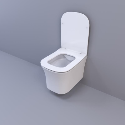 Унитаз MARMOLADA Aria подвесной безободковый Ceruttispa CT7778 (485x360x350) фото в интернет-магазине Русалия