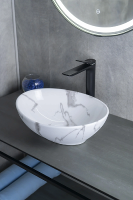 Раковина накладная Gid Mnc138C фото в интернет-магазине Русалия