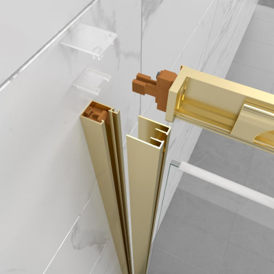 Душевой уголок Фикс-Голд 120*90, прямоуг (2 места) Щ0000077242 Triton фото в интернет-магазине Русалия