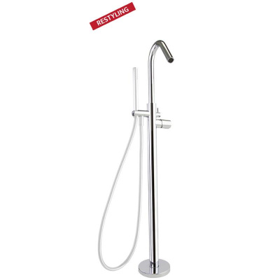 Напольный однорычажный смеситель для ванны TZAR 348503S Ramon Soler фото в интернет-магазине Русалия