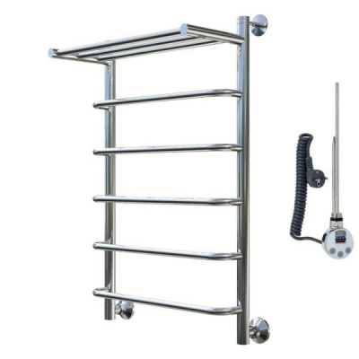 Полотенцесушитель электрический с терморегулятором Идеал эл ТЭН 1 П 80*50 Тругор фото в интернет-магазине Русалия