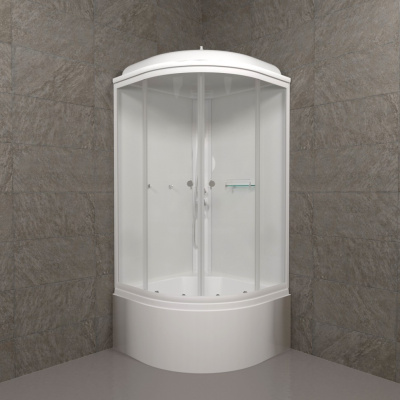 Душевая кабина Ультра 90*90 Б (9 мест+сифон D50) Щ0000061837 Тритон фото в интернет-магазине Русалия