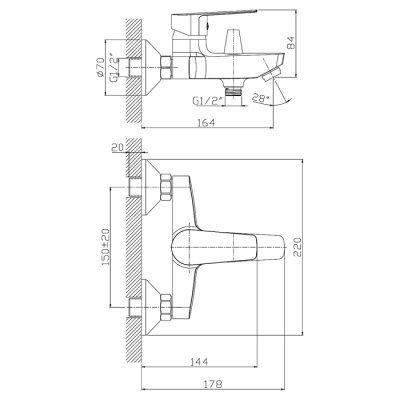 Смеситель для ванны Rossinka S (S35-31) фото в интернет-магазине Русалия Смеситель для ванны Rossinka S (S35-31) фото в интернет-магазине Русалия