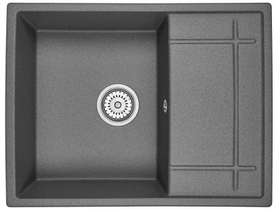 Кухонная мойка GRANULA (6501, ГРАФИТ) фото в интернет-магазине Русалия