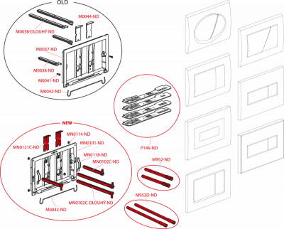 Инсталляция SET AM101/1200+М70 Alcaplast фото в интернет-магазине Русалия