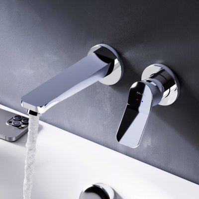 F85A72600 X-Joy, смеситель д/умывальника, монтируемый в стену, хром, шт. фото в интернет-магазине Русалия