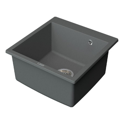 Мойка кухонная Point Арбель 51 PN3001AL, серый фото в интернет-магазине Русалия