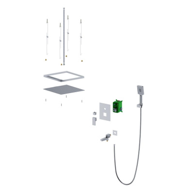Душевая система встроенная Timo Selene хром (SX-2039/00SM) фото в интернет-магазине Русалия