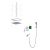 Душевая система встроенная Timo Selene хром (SX-2039/00SM) фото в интернет-магазине Русалия