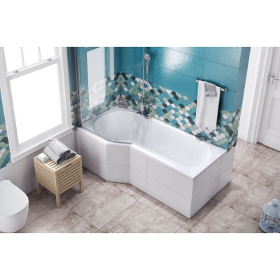 Акриловая ванна EXCELLENT Be Spot 160x80 (лев.)  WAEX.BSL16WH фото в интернет-магазине Русалия