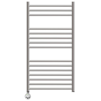 Полотенцесушитель электрический Point Аврора PN10150SE П15 500x1000 левый/правый, хром фото в интернет-магазине Русалия