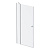 W87G-100-1P-MT Sunny дверь душевая распашн 100x190,серебро, стекло прозрачн Am.Pm фото в интернет-магазине Русалия