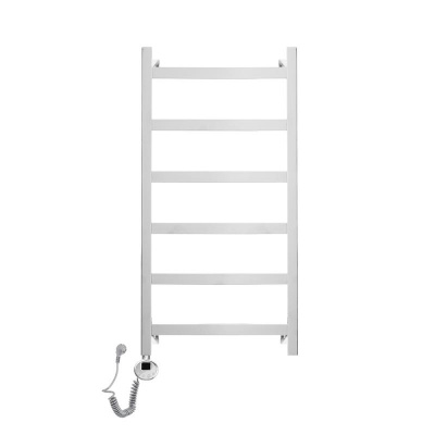 Электрический полотенцесушитель Квадро Плюс П6 400х800 EL, хром Domoterm фото в интернет-магазине Русалия