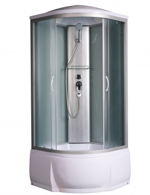 Душевая кабина 90х90 NARA 90/46 МТ белая River фото в интернет-магазине Русалия