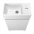 Тумба с раковиной WC Area 40 см матовый белый 221801003 Wellsee фото в интернет-магазине Русалия