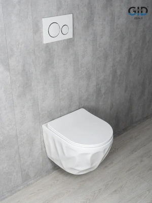 Унитаз подвесной Tornado Gid Tr2196TFX 62263Y белый 49x35.5x34 фото в интернет-магазине Русалия