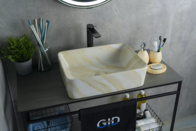 Раковина накладная Gid Mnc600 фото в интернет-магазине Русалия