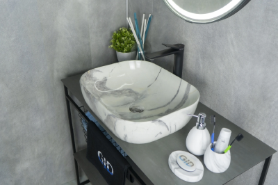 Раковина накладная Gid K397G125 фото в интернет-магазине Русалия