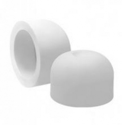 Заглушка, белый полипропилен 40 мм Millennium фото в интернет-магазине Русалия
