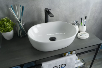 Раковина накладная Gid N9026b фото в интернет-магазине Русалия