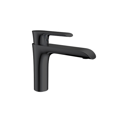 Смеситель для раковины Esse VBF-1E1MB однорычажный, черный Vincea фото в интернет-магазине Русалия