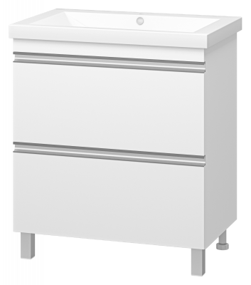 Тумба Ингрид 75 с раковиной Misty Алиса 75 Misty фото в интернет-магазине Русалия