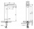 Смеситель для умывальника высокий Gina F165104C-A Bravat фото в интернет-магазине Русалия