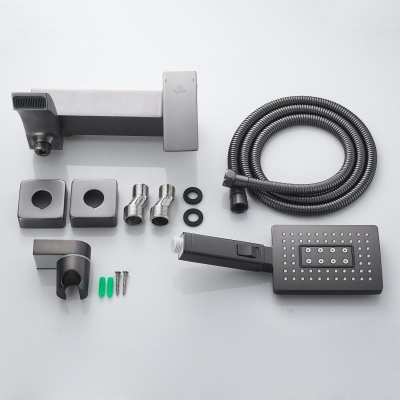 Смеситель для ванны Rose R1552T, пепельный фото в интернет-магазине Русалия