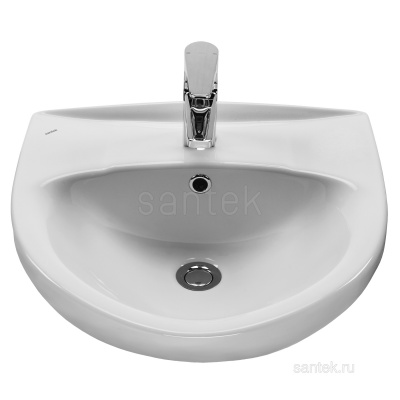 Раковина Santek Канны 50 отверстие под смеситель 1WH110243 фото в интернет-магазине Русалия