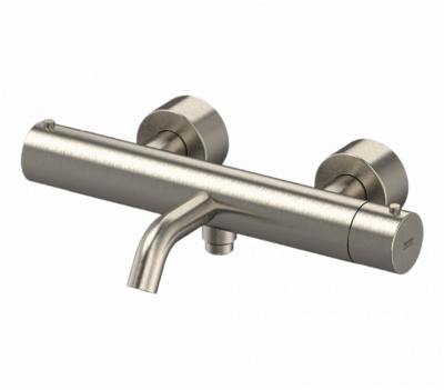 Смеситель термостатический для ванны Remer X Style INOX SSXT05, нержавеющая сталь фото в интернет-магазине Русалия