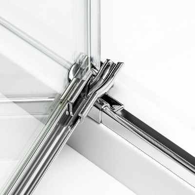 Душевое ограждение NEW TRENDY REFLEXA R 80x120x200 EXK-5113 (хром) фото в интернет-магазине Русалия