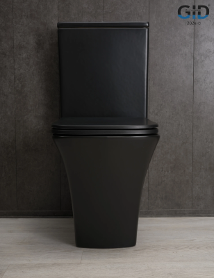 Унитаз напольный Gid Tn2184Bm 62252Y черный матовый 62.5x37x83 фото в интернет-магазине Русалия
