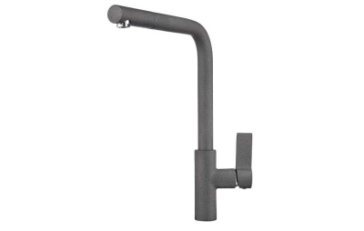 Смеситель для кухни GRANULA (2502, ГРАФИТ) фото в интернет-магазине Русалия