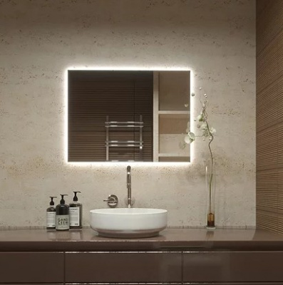 Зеркало 01-00244-02 (80х60 см) Crystalint фото в интернет-магазине Русалия