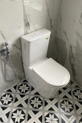 Унитаз ADIGE напольный безободковый Ceruttispa CT7836 (620х365х820) фото в интернет-магазине Русалия