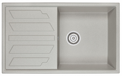 Кухонная мойка GRANULA (8601, БАЗАЛЬТ ) фото в интернет-магазине Русалия
