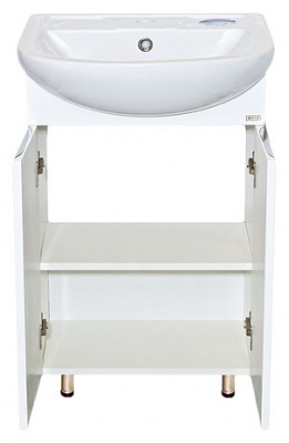 Тумба Лаванда 50 с раковиной Керамин Рива 50 Misty фото в интернет-магазине Русалия