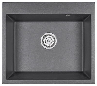 Кухонная мойка GRANULA (6001, ГРАФИТ) фото в интернет-магазине Русалия
