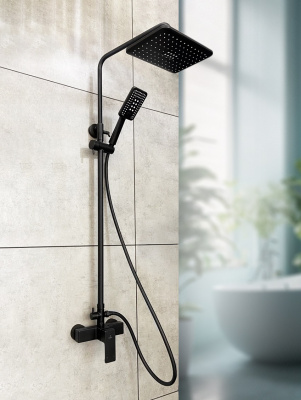 Душевая система AltroBagno Lamberto 030103 MB AltroBagnoLamberto030103MB фото в интернет-магазине Русалия