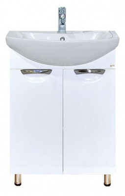 Тумба Лаванда 50 с раковиной Керамин Рива 50 Misty фото в интернет-магазине Русалия