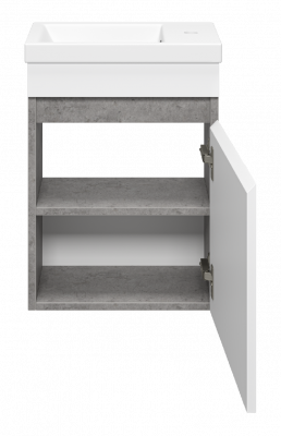 Тумба Ронда 40 подвесная с раковиной Cersanit Como 40 Misty фото в интернет-магазине Русалия