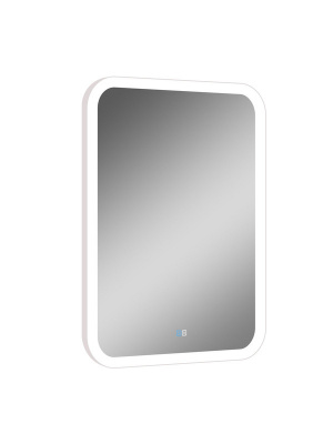 Зеркало с подсветкой Glamour 600x800 антизапотевание ЗЛП268 Continent фото в интернет-магазине Русалия